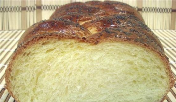 Challah lễ hội (bím tóc)