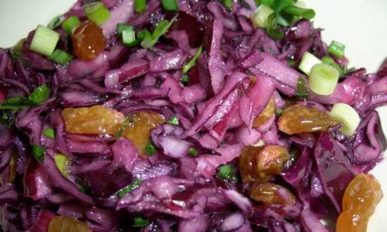 Salad dưa bắp cải Antihypovitaminosis