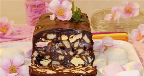 Terrine coklat atau pencuci mulut segera