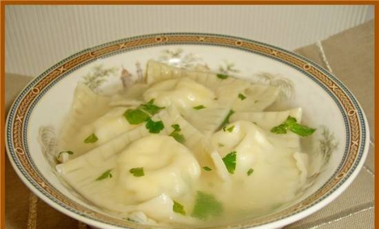 Ricotta cassatelli (ravioli) med ost