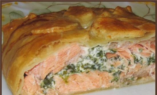 Bánh mì cá hồi (Salmon En Croute)