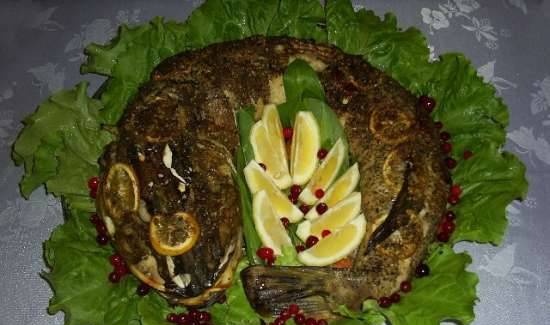 Stuffed pike / Brochet farci