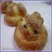 Brioche brioche với sô cô la