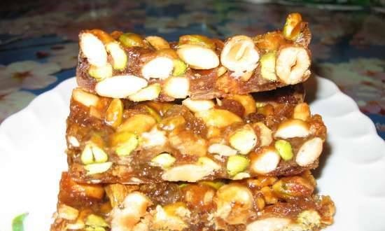 פנפורטה עם פיסטוקים (Panforte ai pistacchi)