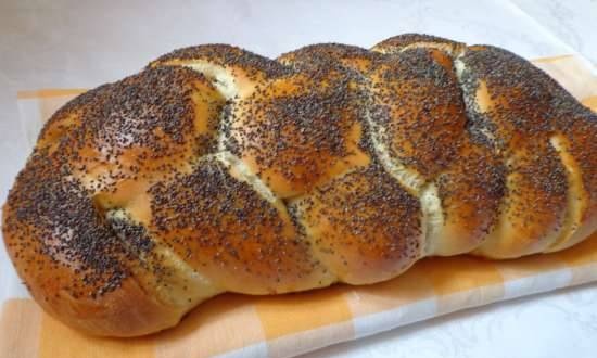 Ķirbju challah