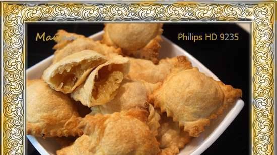 Saldie dvesmīgie ravioli Philips HD9235 gaisa žāvētājā