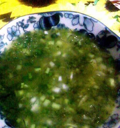 Timun Gazpacho dengan pudina