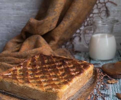 Engadīna riekstu kūka (Pecannusskuchen)