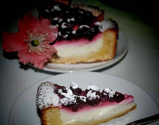 Cherry tart trong tuyết