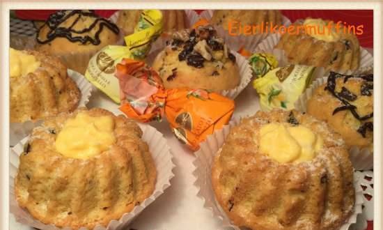 Bánh nướng xốp rượu mùi trứng Eierlikörmuffins