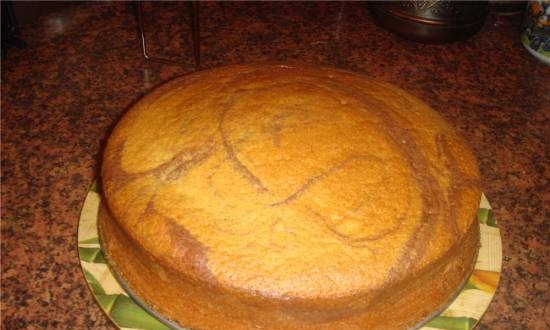 Biskvīta torte dubultā katlā