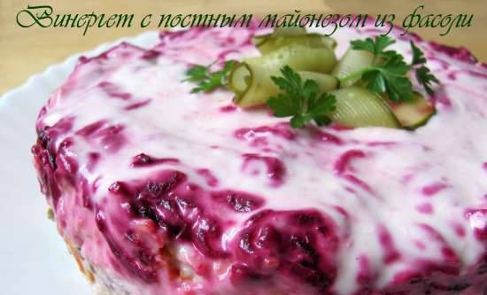 Vinaigrette với sốt mayonnaise đậu nạc