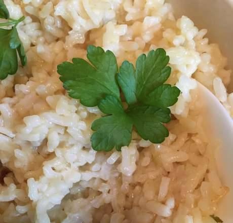 Risotto ar šampanieti (jebkurā) spiediena katlā / Spumante Risotto