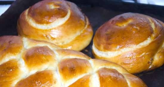 Challah svētku diena Rosh Hashanah (ieraugs)