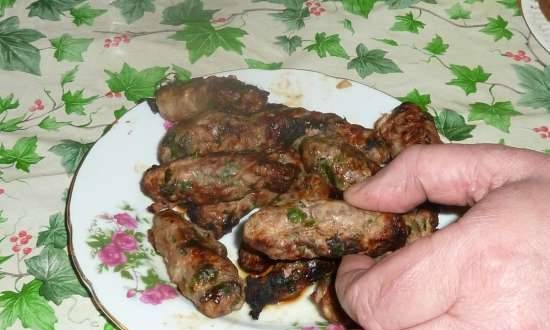 Sheftali kebab ở Pitersky