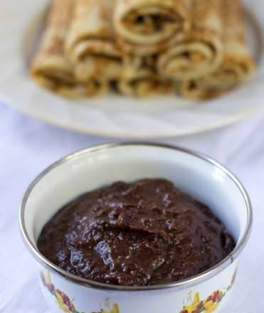 Šokolādes-sezama pasta (liesa)