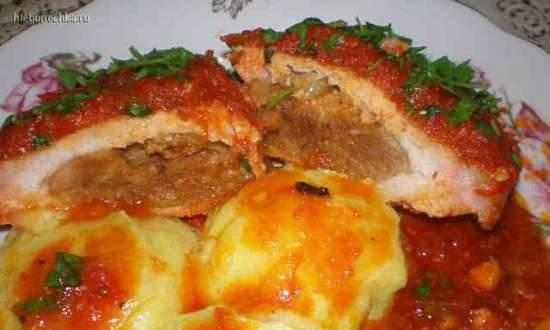 Creole Stuffed Pork