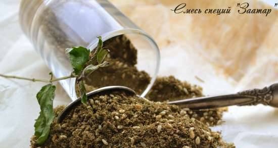 Hỗn hợp gia vị Zaatar (zaatar, satar, zatar, zatr)