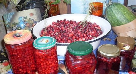 Lingonberry (hoặc nam việt quất), ngâm