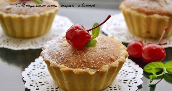 Mandeļu pīrāgi ar ķiršiem (Cherry Bakewell Tart)