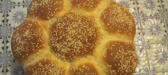 Chamomile bread according to GOST