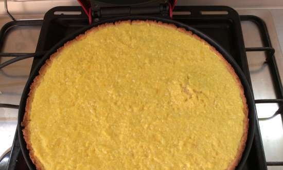 Gresskar og cottage cheese pie