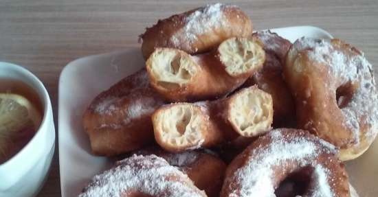 Beigne Donuts (franču valoda) ar vaniļas mērci - Régis Trigel