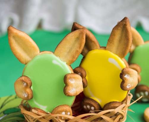 Bánh quy phục sinh Bunnies (Oster-Cookies Hasen)