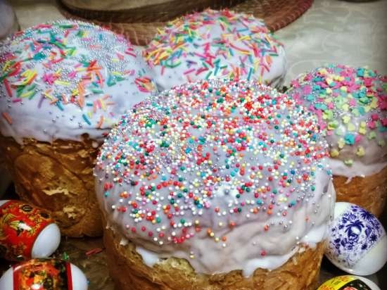 Jerusalem Easter cake (recipe for bread maker)