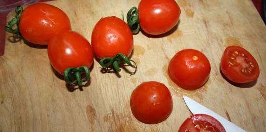 Tricolor paj med spinat (Torta salata tricolore)