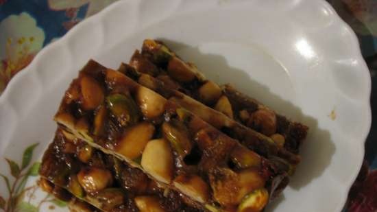 פנפורטה עם פיסטוקים (Panforte ai pistacchi)