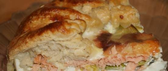 Nakrepok (old Russian pie)