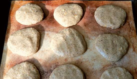 Oatmeal cookies with fiber from Ivan tea