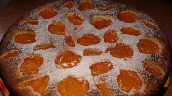 Apricot pie