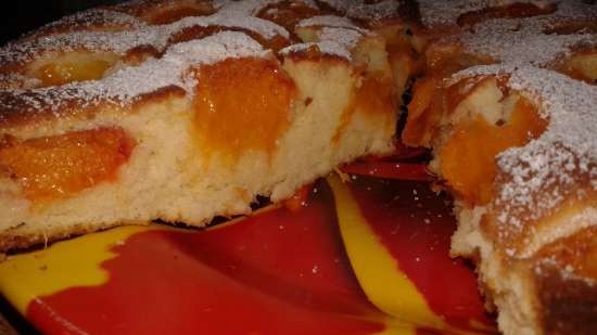 Apricot pie