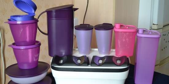 Plastfat Tupperware - anmeldelser