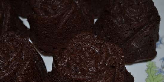 Brownie Chocolate Beetroot (có hình dạng giống như một quả Rosette của Nordic Ware)