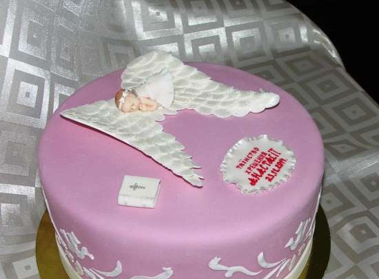 Cakes for birth, baptism, year (not numbers)