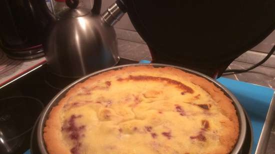 Raspberry tart (bánh pizza công chúa)