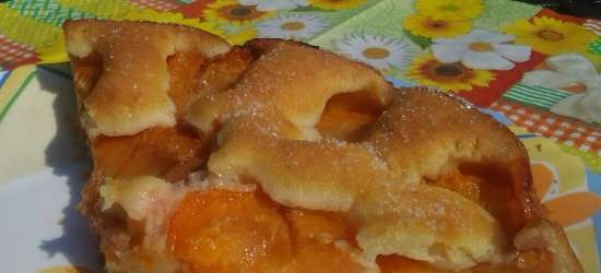 Apricot pie