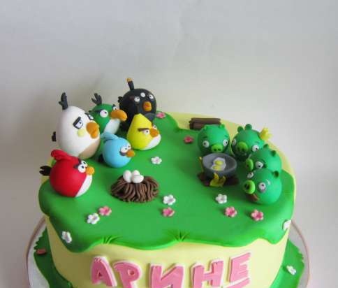 Angry Birds Cakes