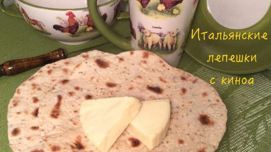 Bánh Hạt Chia Sourdough Ý (Piadina)