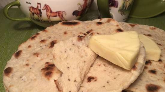 Bánh Hạt Chia Sourdough Ý (Piadina)