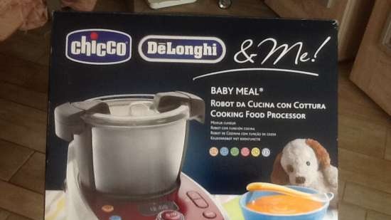 Prosessorrobot Da Cucina babymåltid Chicco De'Longhi & Me