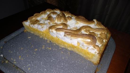 Gresskar og cottage cheese pie