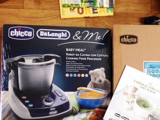 Prosessorrobot Da Cucina babymåltid Chicco De'Longhi & Me