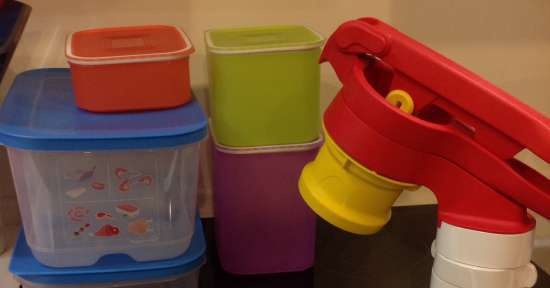 Plastfat Tupperware - anmeldelser