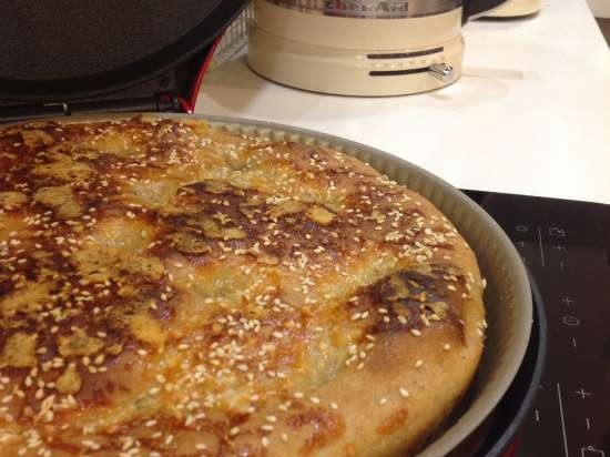 Hvete-rug nesten Focaccia