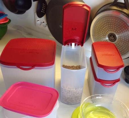 Plastmasas trauki Tupperware - atsauksmes