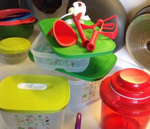 Plastmasas trauki Tupperware - atsauksmes